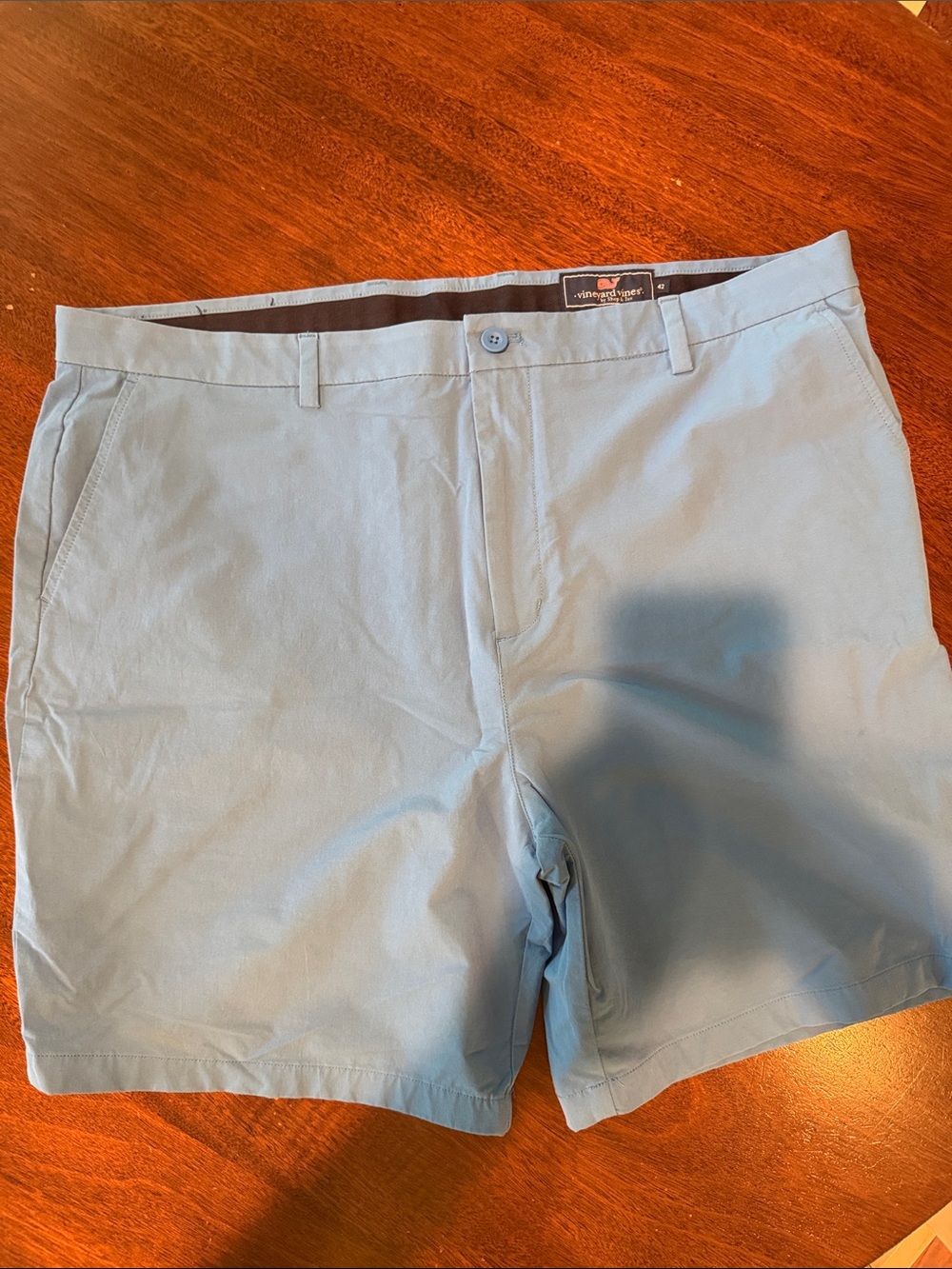 Vineyard Vines Pale Blue Men’s Flat Front Shorts